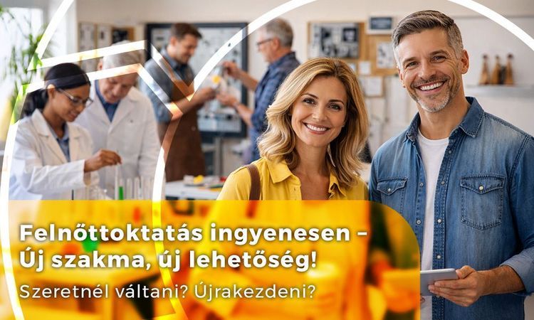 Felnőttoktatás – Új szakma, új lehetőség 2026
